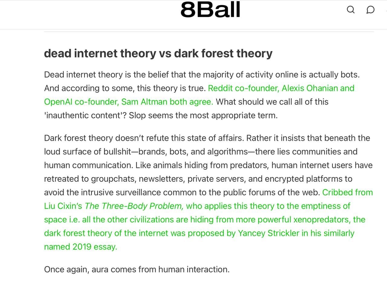 The internet is dying on the outside but growing on the inside